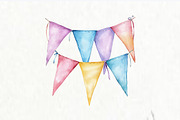 Pastel Easter Watercolor Clipart, an Illustration by Watercolor design (Thumbnail 2 of 8)
