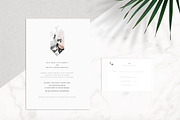 Modern Floral Wedding Invitation Kit, an Invitation Template by Aloha Philly (Thumbnail 1 of 7)