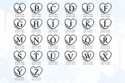 Floral Alphabet Monogram Letter SVG, a Graphic by D2PUTRI (Thumbnail 22 of 27)