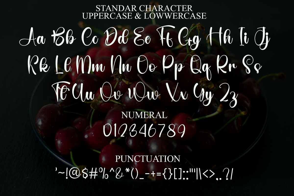 Valentine Bouquet, a Handwritten Font by InermediaSTUDIO (Photo 8 of 8)