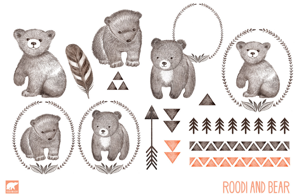Bears, an Illustration by Roodi and Bear (Photo 2 of 2)