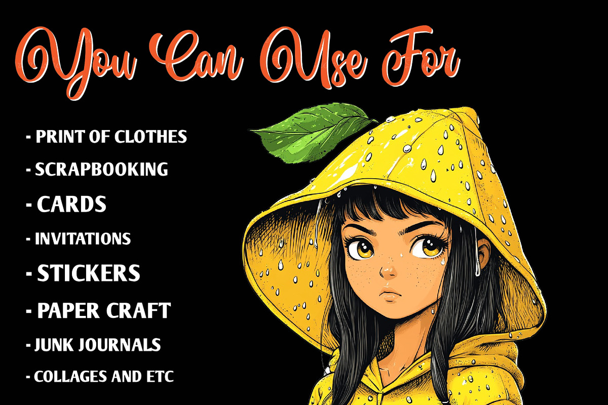 Lemon Kid Clipart, an Illustration by CreationArt (Photo 8 of 9)