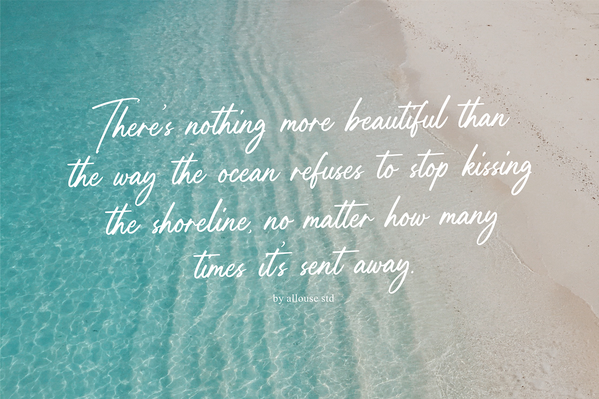 Gorgeouspen A Elegant Signature, a Script Font by Allouse Studio (Photo 8 of 10)