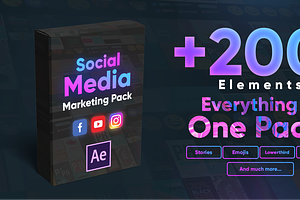 Social Media Marketing Pack-AE