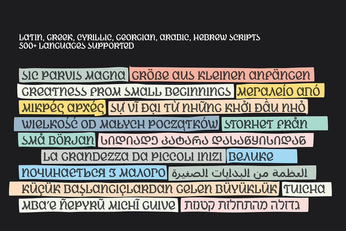 Morta font, a Font by Michael Rafailyk (Photo 3 of 9)