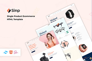 Single Product Ecommerce Template