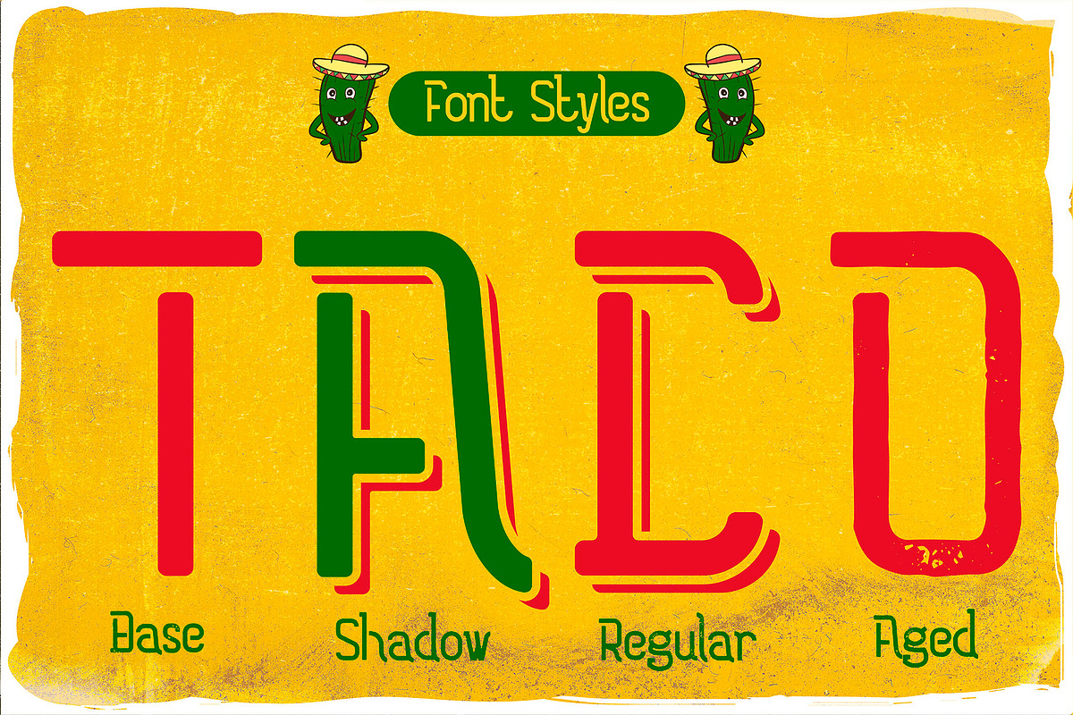 Taco, a Script Font by Heather_insane