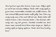 Magdalena, a Handwritten Font by Sofia Skoog (Thumbnail 8 of 10)