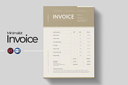 Business Invoice | Word & InDesign, a Stationery Template by HiveArts (Thumbnail 1 of 2)