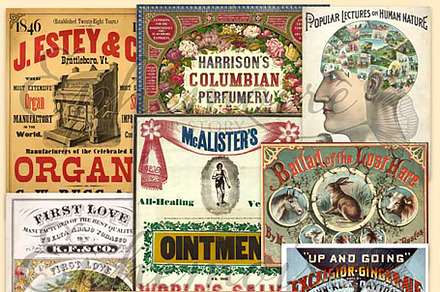 Vintage Advertising Sampler #4