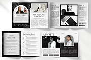Coaching Ebook Template Canva Black, a Magazine Template by DigiPax (Thumbnail 4 of 11)