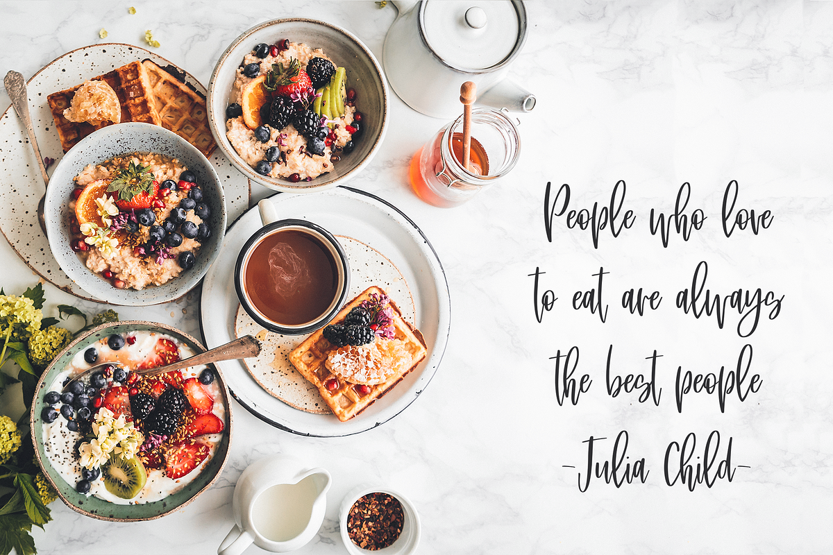 Saturday Brunch, a tight tall script, a Script Font by Rachel White Art (Photo 9 of 18)