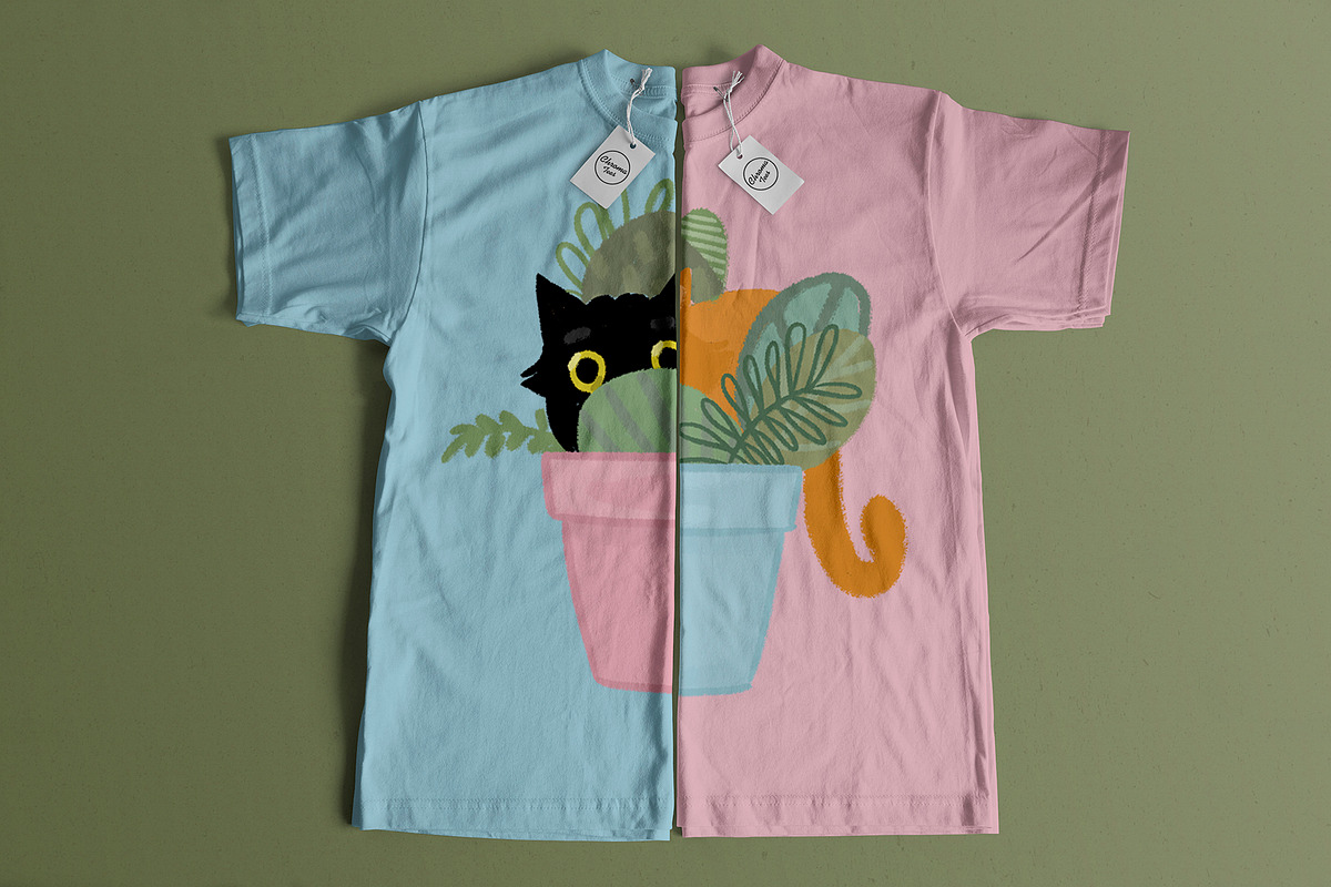 Cat creator collection, an Animal Illustration by Marine art (Photo 6 of 6)