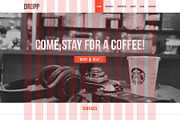 Flat One Page Creative Template, a Landing Page Template by VectorBurn (Thumbnail 5 of 5)