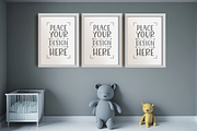 3 Frame Mockups, Nursery Frames, a Templates & Theme by Ali's Designs (Thumbnail 1 of 3)