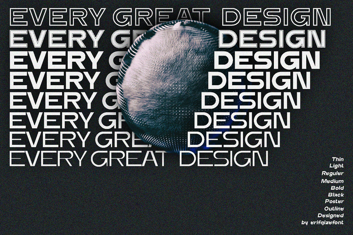 Bundles Sans Serif Font Erifqizefont, a Sans Serif Font by Erifqizefont (Photo 3 of 10)