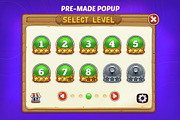 DINGDONG - Game GUI Pack, a Templates & Theme by Weirdsgn Store (Thumbnail 8 of 11)