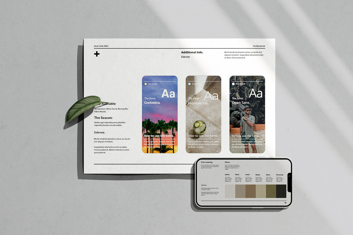 LANA | Brand Guidelines, a Brochure Template by Analogi Studio (Photo 7 of 22)