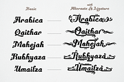 Sakyena - Modern Islamic Font, a Script Font by TypeClassHeroes (Thumbnail 5 of 8)