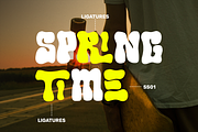 Salatiga Display Fun, a Font by Creatype Studio (Thumbnail 10 of 11)