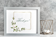 Watercolor white Magnolia flowers, a Decorative Illustration by mArtstore (Thumbnail 8 of 8)