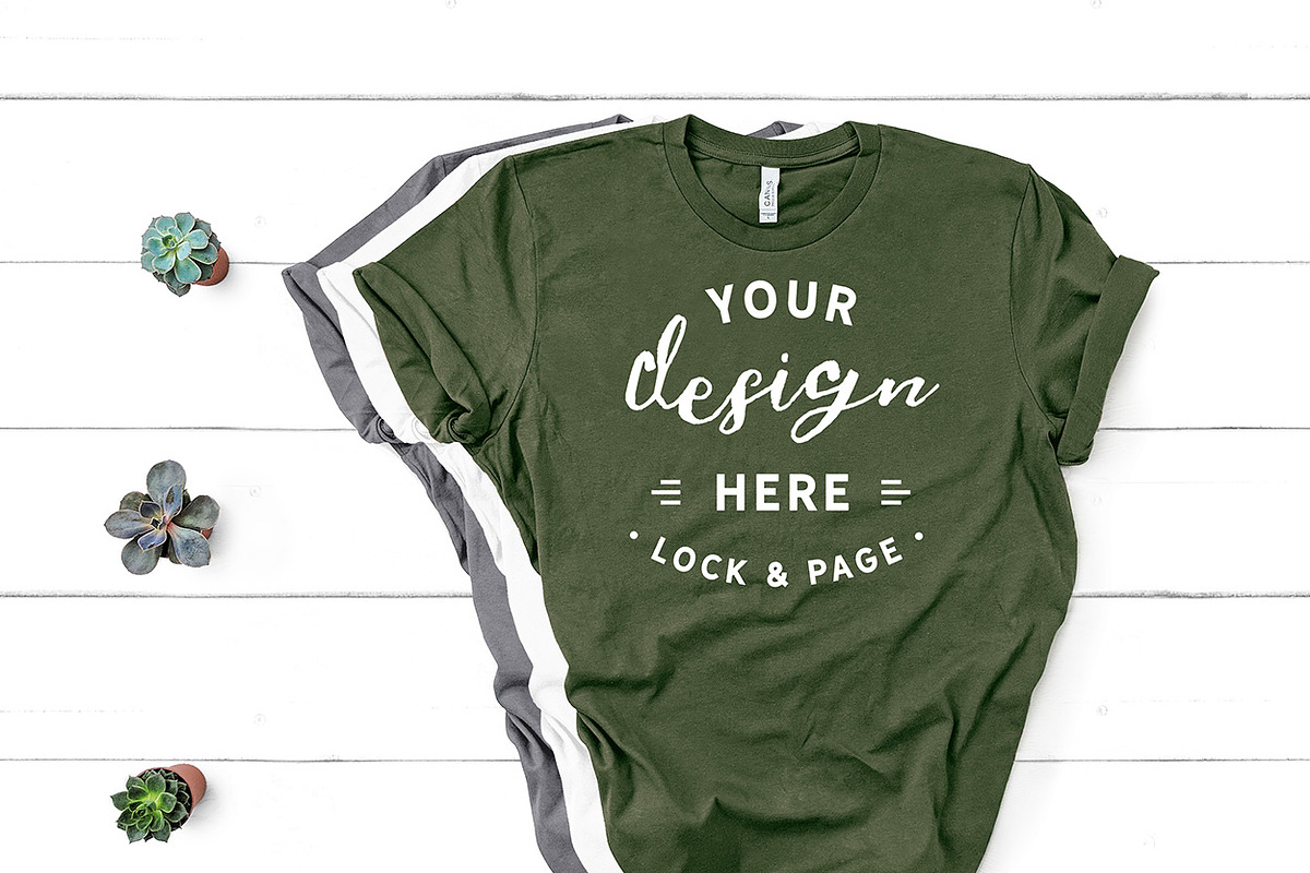 Bella Canvas T-Shirt Mockup Bundle, a Shirt Mockup by lock and page (Photo 30 of 85)