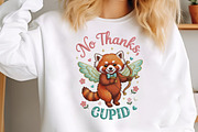 Not Today Cupid Funny, Valentine's, an Illustration by Designking (Thumbnail 5 of 6)
