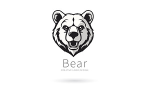 Bear logo, a Branding & Logo Template by Logocreative