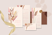 Dry boho grass and herbs watercolor, a Decorative Illustration by Volha Studio (Thumbnail 6 of 13)