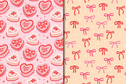 Sweet Romantic Valentine Pattern, a Pattern Graphic by CreativeChristiana (Thumbnail 9 of 9)