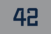 Mo Cutter Numeral Set, a Serif Font by Port Design Company (Thumbnail 5 of 6)