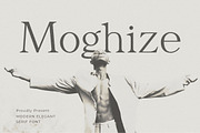 Moghize - Modern Elegant Serif, a Serif Font by Typeformers (Thumbnail 1 of 5)