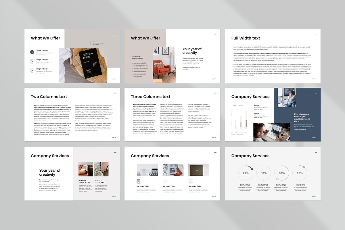 Business Plan PowerPoint Template, a Presentation Template by creathrivestudio (Photo 15 of 37)