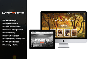 Fantasy Posters - Wordpress Theme