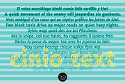 Cinio Text, a Sans Serif Font by TeGeType foundry (Thumbnail 6 of 7)