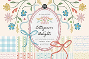 Soft Cottagecore Frames & Patterns, an Object Graphic by SunnyAfternoons (Thumbnail 1 of 18)
