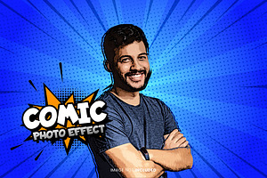 Comic Photo Effect Psd