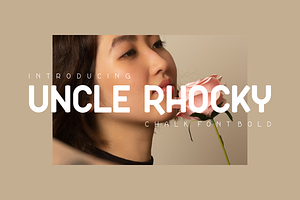 Uncle Rhocky Font, a Sans Serif Font by ponuppo