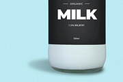 Milk - Bottle mockup, a Packaging Mockup by Makestudio (Thumbnail 4 of 10)