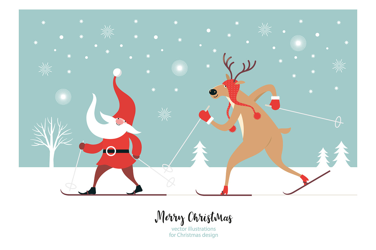 Christmas Gnomes, an Illustration by lenlis (Photo 1 of 8)
