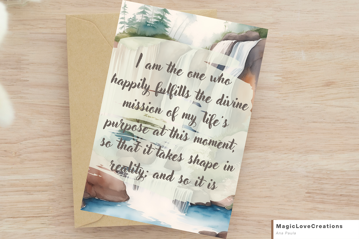 Spiritual Positive Quote Print Wall, a Poster Template by MagicLove Creations (Photo 5 of 10)