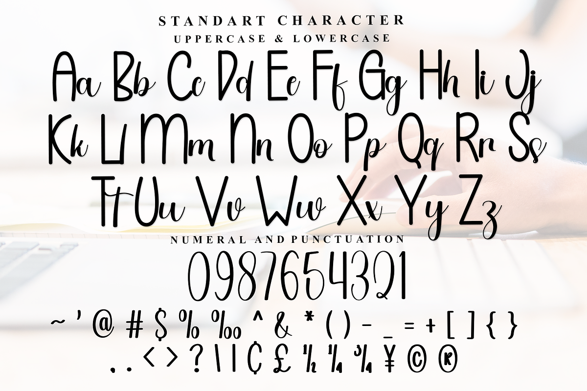 Honey Beautiful, a Script Font by FreshTypeINK (Photo 6 of 8)