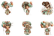 Mom & Grandma Birthday Clipart, a Seasonal Illustration by CreationArt (Thumbnail 2 of 5)