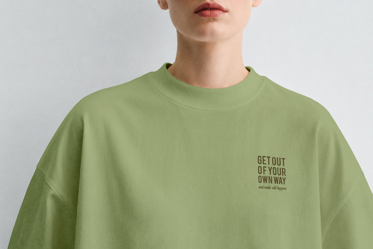 T-Shirt Mockup PSD - Female Model, a Shirt Mockup by Rymden_Fl (Photo 6 of 6)