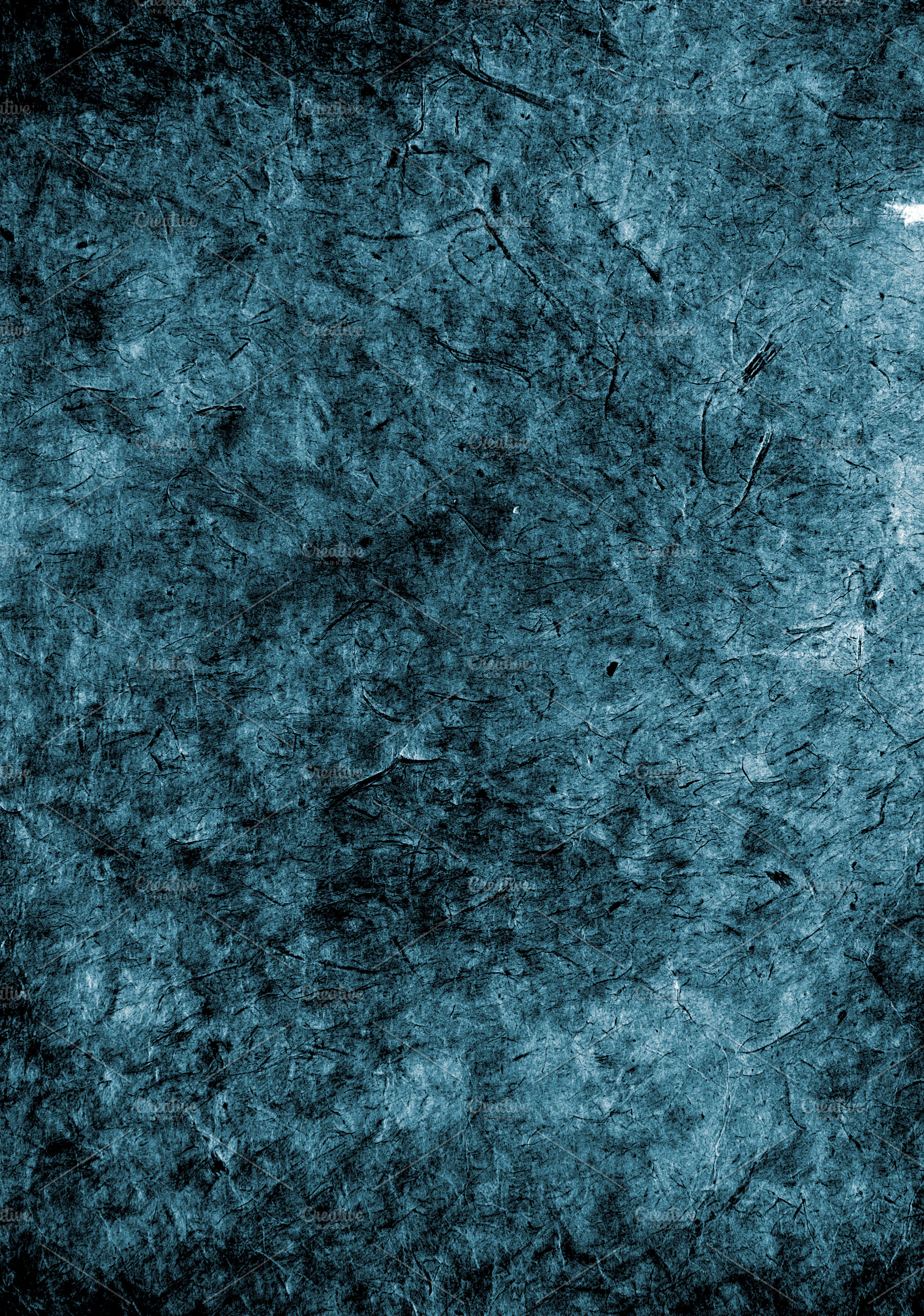 Dark Blue Aged Paper Texture, a Background Photo by THP Creative