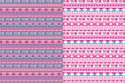 Boho stripes patterns, a Pattern Graphic by Markovka (Thumbnail 3 of 7)