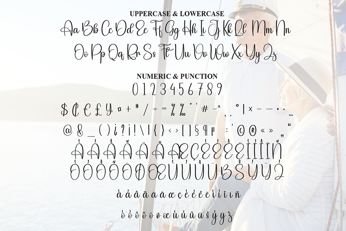 Sailing | Script Font, a Handwritten Font by Scratchones (Photo 7 of 8)