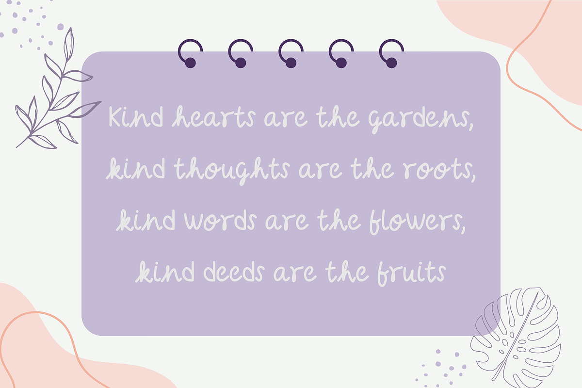 Silver bell- Handwritten font, a Handwritten Font by Sk designs (Photo 4 of 6)