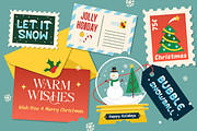 Christmas Winter Font Bundle, a Sans Serif Font by Vadovastd (Thumbnail 9 of 9)
