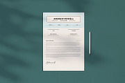 Clean Resume with Business Card, a Resume Template by AyshaCanvas (Thumbnail 3 of 7)